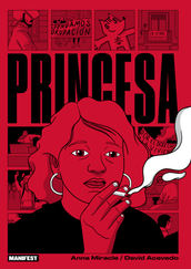 Coberta definitiva de Princesa, d'Anna Miracle i David Acevedo — Manifest Llibres