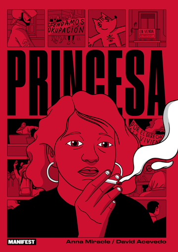 Coberta de Coberta definitiva de Princesa, d'Anna Miracle i David Acevedo — Manifest Llibres